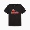 GRAPHICS Men's Outdoor Running  Tee, PUMA Black, small-AUS