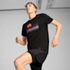 GRAPHICS Men's Outdoor Running  Tee, PUMA Black, small-AUS