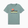 GRAPHICS Men's Outdoor Running  Tee, Green Moon, small-AUS