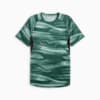VELOCITY All-Over Print Running Tee Men, Green Moon, small-SEA