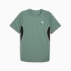 VELOCITY Running Tee Men, Green Moon, small-SEA
