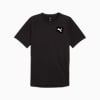 VELOCITY Men's Tri-Blend Running Tee, PUMA Black, small-AUS