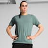 VELOCITY Tri-Blend Running Tee Men, Green Moon, small-IDN