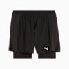VELOCITY Men's 2-in-1 Running Shorts, PUMA Black, small-AUS
