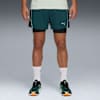 VELOCITY 2-in-1 Running Shorts Men, Green Terrain, small-VNM