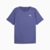 เสื้อวิ่งคอกลมผู้ชาย CLOUDSPUN Running Tee, Blue Crystal, small-THA
