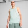 EVERYDAY RUNNING Men's Graphic Mesh Singlet, Peaceful Blue, small-AUS