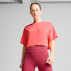 CLOUDSPUN Mesh Tee Women, Peach Frost, small