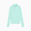 RUN VELOCITY CLOUDSPUN Quarter-Zip Top Women, Mint Melt, small-AUS