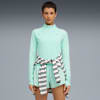 RUN VELOCITY CLOUDSPUN Quarter-Zip Top Women, Mint Melt, small-AUS