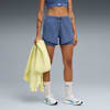 RUN ULTRAWEAVE Women's 2-in-1 4" Shorts, Dark Indigo, small-AUS