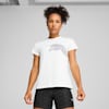 Train All Day Big Logo Tee Women, PUMA White, small-SEA