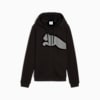 Train All Day Big Logo Hoodie Women, PUMA Black, small-SEA