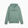 CLOUDSPUN Branded Hoodie Men, Green Moon, small