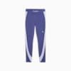 Shorts tiro alto 7/8 PUMA STRONG Colour Block para mujer, Blue Crystal, small