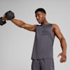 Train All Day Big Logo Tank Men, Galactic Gray, small-SEA