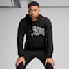 Áo khoác dệt nam Train All Day Big Logo, PUMA Black, small-VNM