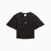 Crop top con encaje para mujer, PUMA Black, small
