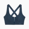 PUMA x PAMELA REIF Sport-BH mit Reißverschluss, Dark Night, small