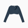 PUMA x PAMELA REIF Langarmshirt Damen, Dark Night, small