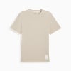 PUMA x SAYSKY Running Tee Unisex, Desert Dust, small-VNM