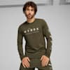 PUMA x HYROX Run Long Sleeve Tee Men, Dark Olive, small