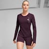 PUMA x HYROX CLOUDSPUN Langarmshirt Damen, Midnight Plum, small