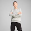 PUMA x HYROX Crew Neck Women's Top, Light Gray Heather, small-NZL