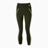 Women's Piping Detail Leggings, Green Moss, small-AUS