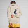 Felpa con cappuccio PUMA x SAYSKY unisex, Desert Dust, small