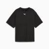 Train All Day Essentials Relaxed Women's Tee, PUMA Black, small-AUS