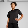 Train All Day Essentials Relaxed Women's Tee, PUMA Black, small-AUS