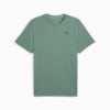 Train All Day Essentials Poly Texture Tee Men, Green Moon, small-VNM