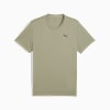 Train All Day Essentials Poly Texture Tee Men, Lux Army, small