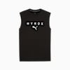 PUMA x HYROX Men's Cut-Off Tank, PUMA Black, small-AUS