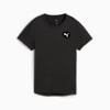 Train All Day Essentials Women's Crew Tee, PUMA Black, small-AUS