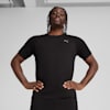 남성 런 벨로시티 티셔츠(TRI-BLEND) <br>M RUN VELOCITY TEE (TRI-BLEND), PUMA Black, small-KOR