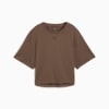 Playera holgada CLOUDSPUN para mujer, Flat Bronze, small