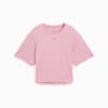 Playera holgada CLOUDSPUN para mujer, Poised Pink Heather, small