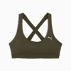 CLOUDSPUN Women's Training Bra, Dark Olive, small-AUS