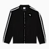 FLORAL RIBBON Woven Full Zip Women, PUMA Black, small-SEA