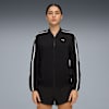 FLORAL RIBBON Woven Full Zip Women, PUMA Black, small-SEA