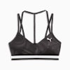 FLORAL RIBBON Low-Support Bra, PUMA Black, small