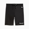 RUN CLUB Graphic korte legging voor dames, 18 cm, PUMA Black, small