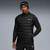 PUMA x HYROX Men's Down Vest, PUMA Black, small-AUS