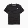FLEX Jacquard Training Tee Men, PUMA Black, small-SEA