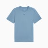 CLOUDSPUN Branded Tee Men, Cool Blue, small-SEA