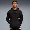 French Terry Men's Hoodie, PUMA Black, small-AUS