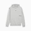 French Terry Men's Hoodie, Light Gray Heather, small-AUS