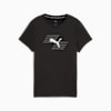 PUMA x HYROX Graphic Tee Women, PUMA Black, small-SEA